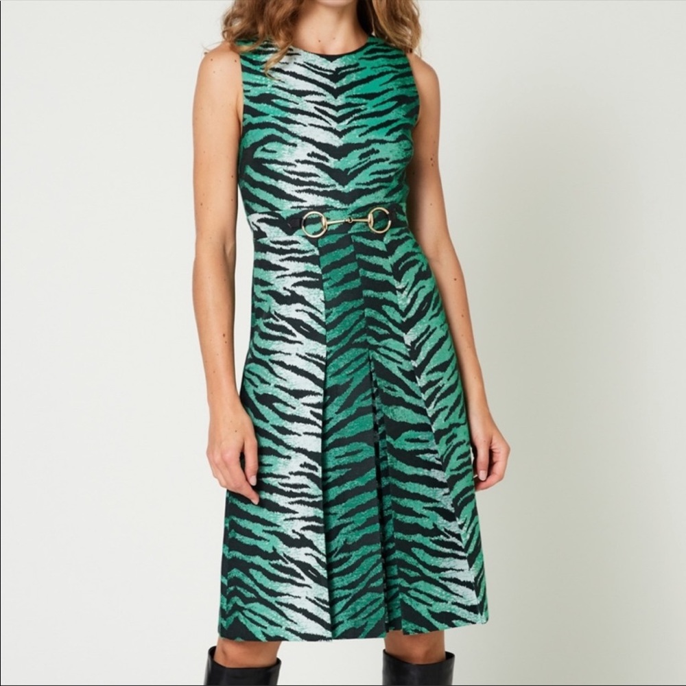 Green Manoush Dress